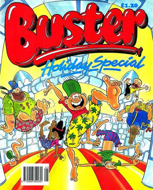Buster Holiday Fun Special 1993 comic cover