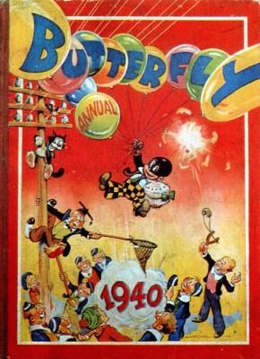 Butterfly Annual 1940 comic cover
