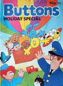 Buttons Holiday Special 1988 comic cover