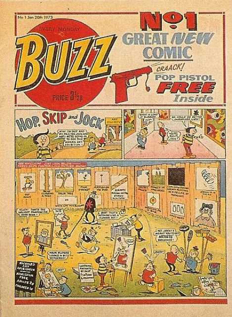 Buzz no. 1 comic cover