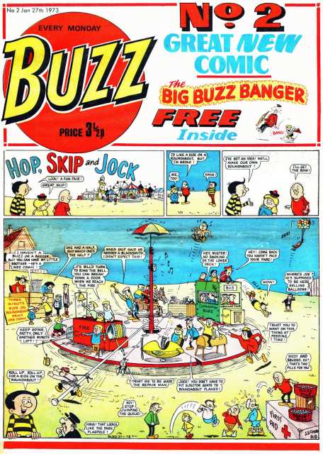 Buzz no. 2 comic cover