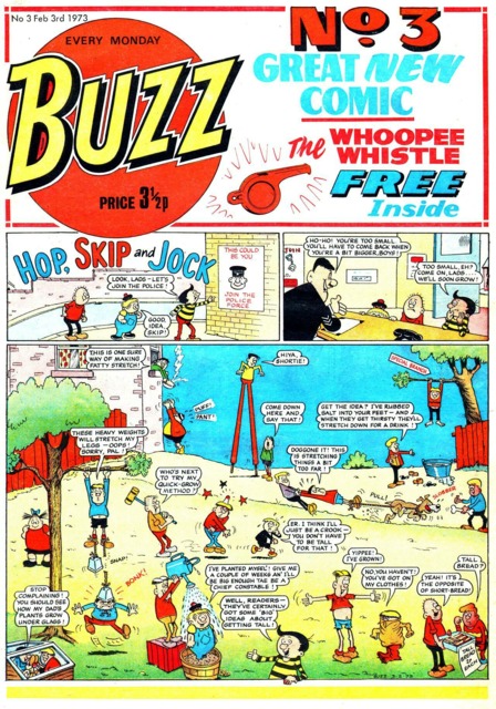 Buzz no. 3 comic cover