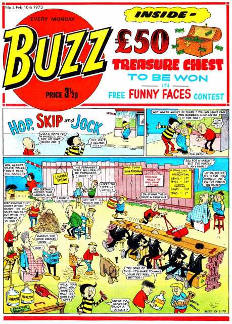 Buzz no. 4 comic cover