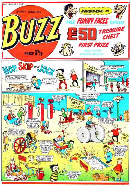 Buzz no. 5 comic cover