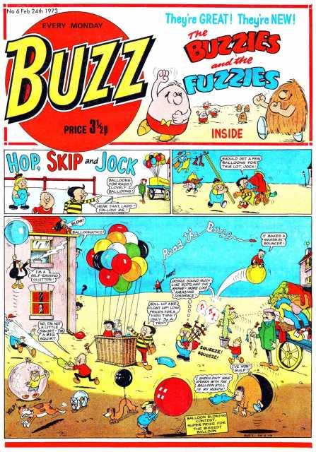 Buzz no. 6 comic cover