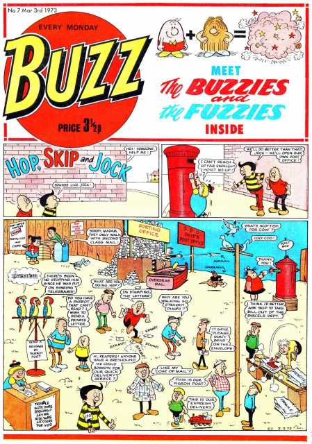 Buzz no. 7 comic cover