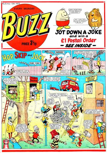 Buzz no. 8 comic cover