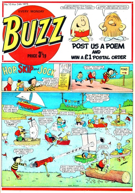 Buzz no. 10 comic cover