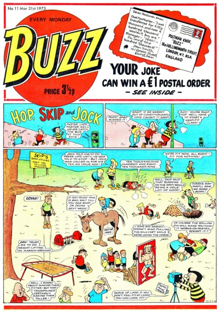 Buzz no. 11 comic cover