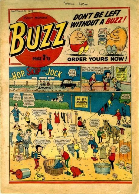 Buzz no. 12 comic cover
