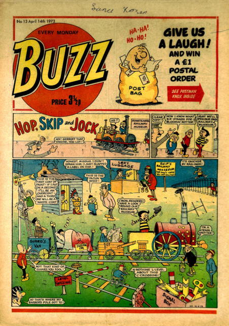 Buzz no. 13 comic cover
