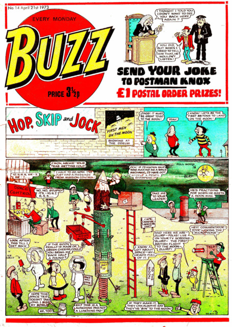 Buzz no. 14 comic cover