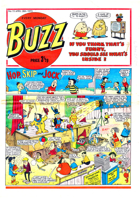 Buzz no. 15 comic cover