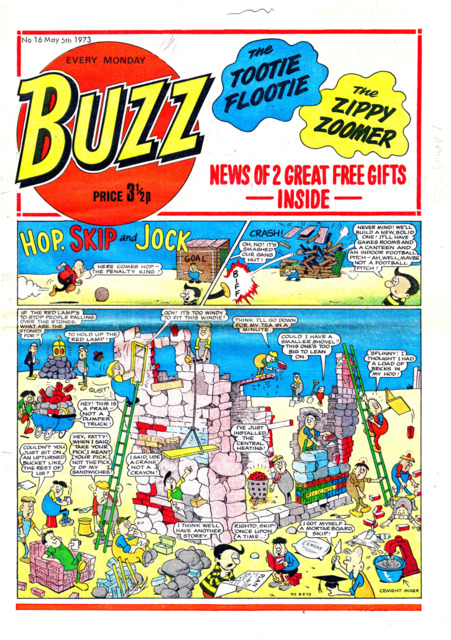 Buzz no. 16 comic cover
