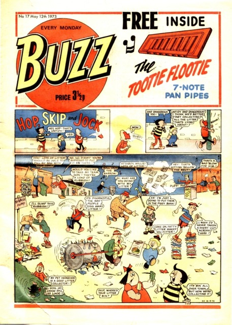 Buzz no. 17 comic cover