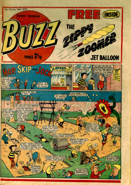 Buzz no. 18 comic cover