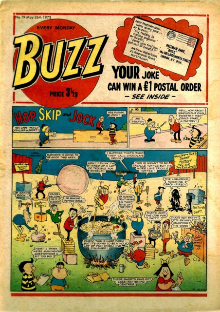 Buzz no. 19 comic cover