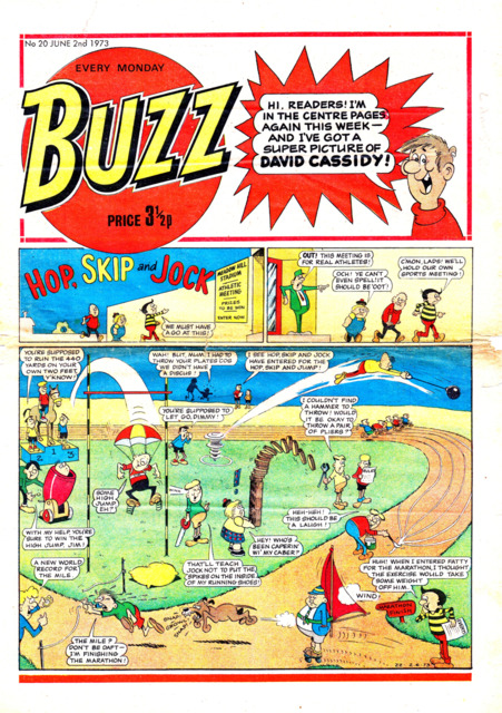 Buzz no. 20 comic cover