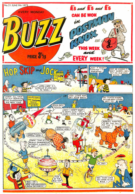 Buzz no. 21 comic cover
