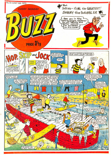 Buzz no. 22 comic cover