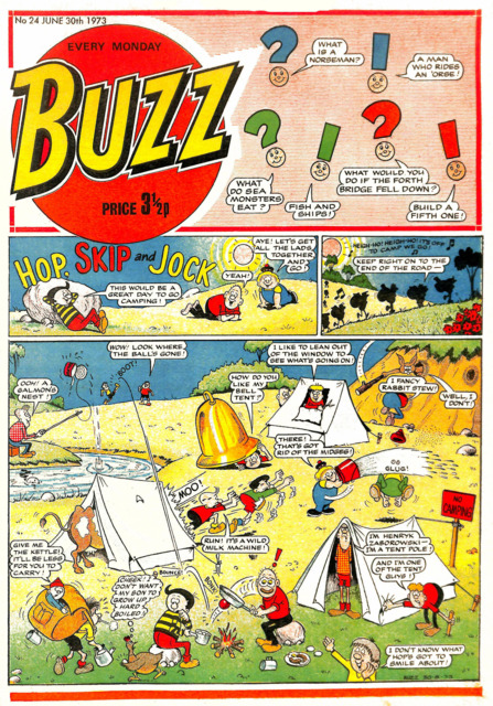 Buzz no. 24 comic cover