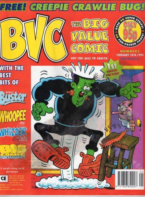 BVC the Big Value Comic 1 comic cover
