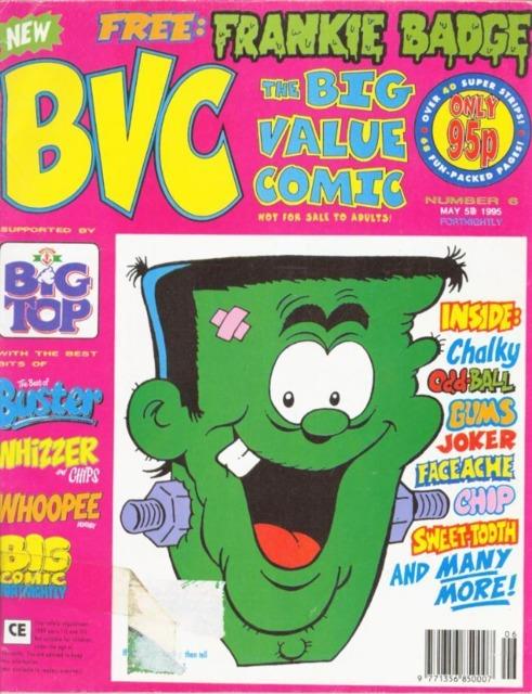 BVC the Big Value Comic 6 comic cover
