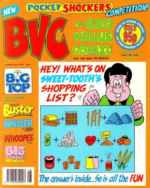 BVC the Big Value Comic 8 comic cover