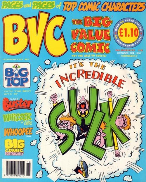 BVC the Big Value Comic 18 comic cover