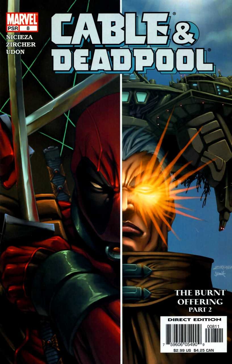 Cable & Deadpool #8 comic cover