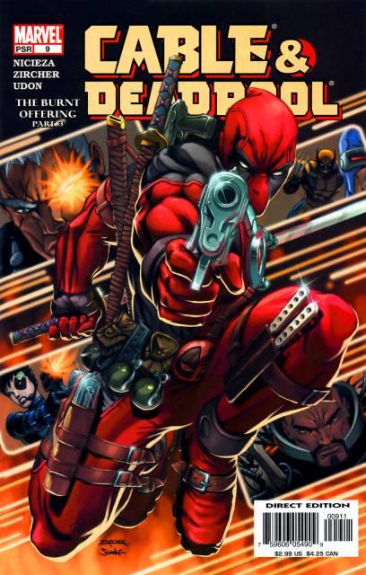 Cable & Deadpool #9 comic cover