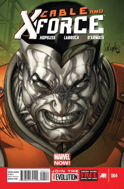 Cable and X-Force #4 comic cover