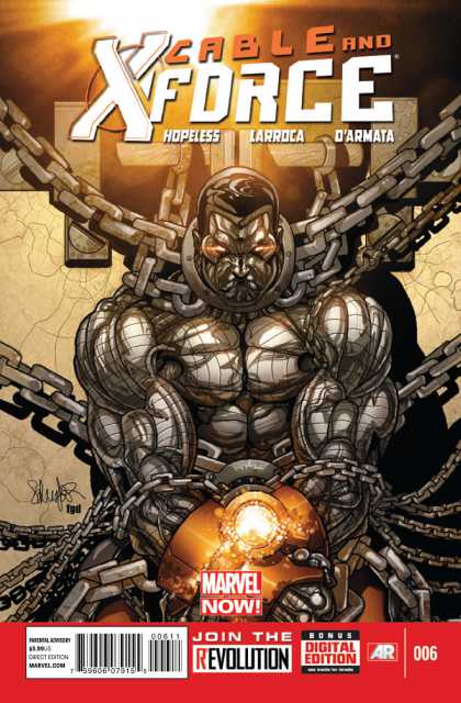 Cable and X-Force #6 comic cover
