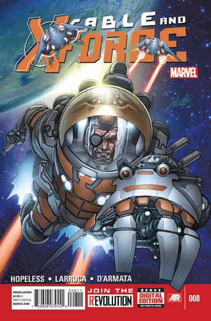 Cable and X-Force #8 comic cover
