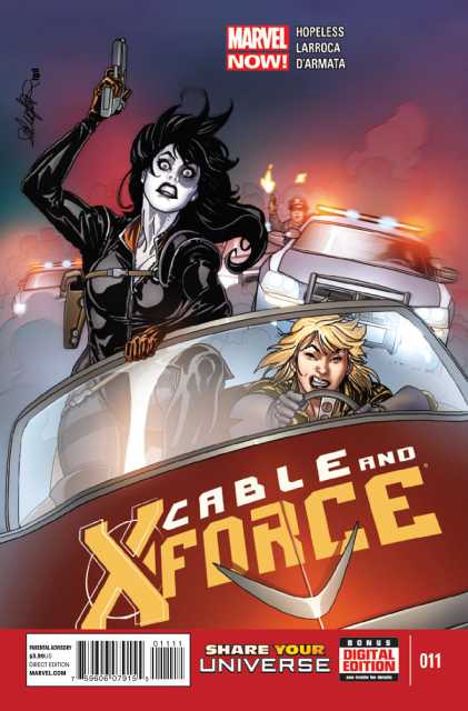 Cable and X-Force #11 comic cover