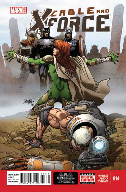 Cable and X-Force #14 comic cover