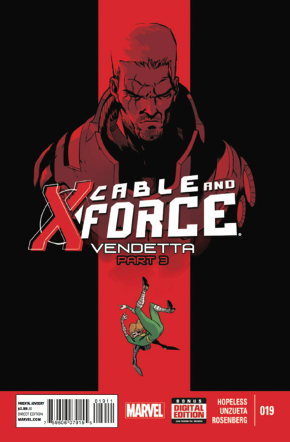 Cable and X-Force #19 comic cover