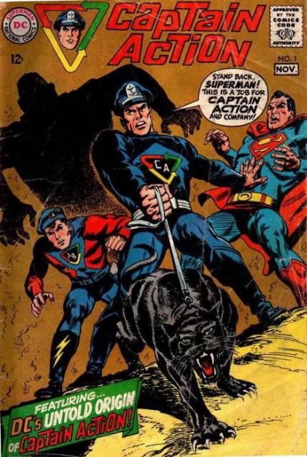 Captain Action #1 comic cover