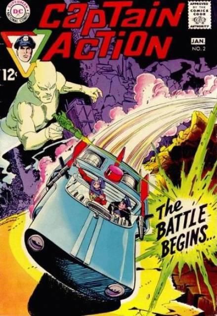 Captain Action #2 comic cover