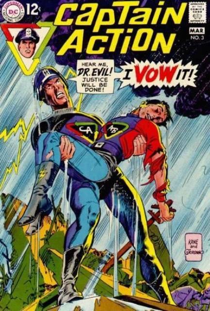 Captain Action #3 comic cover