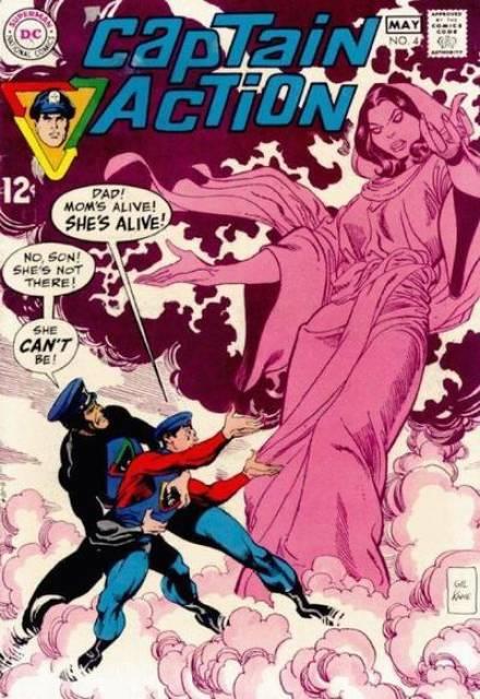 Captain Action #4 comic cover