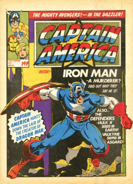 Captain America #4 comic cover