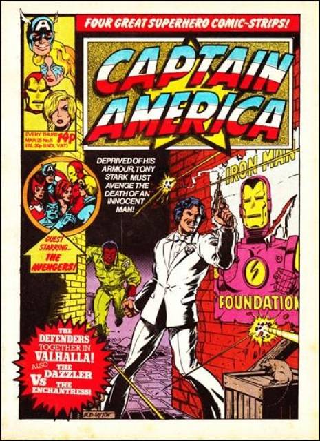 Captain America #5 comic cover