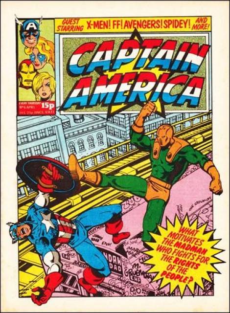 Captain America #6 comic cover