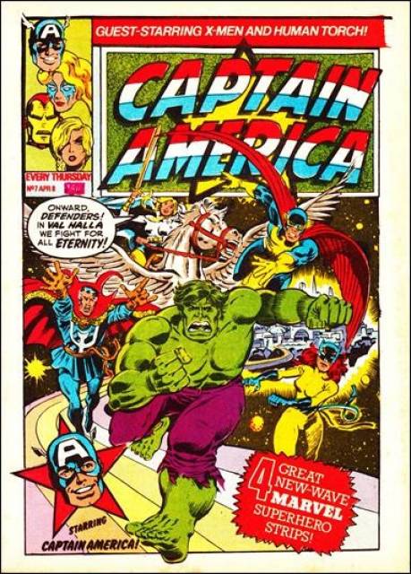 Captain America #7 comic cover