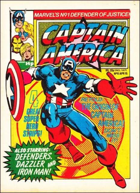 Captain America #8 comic cover