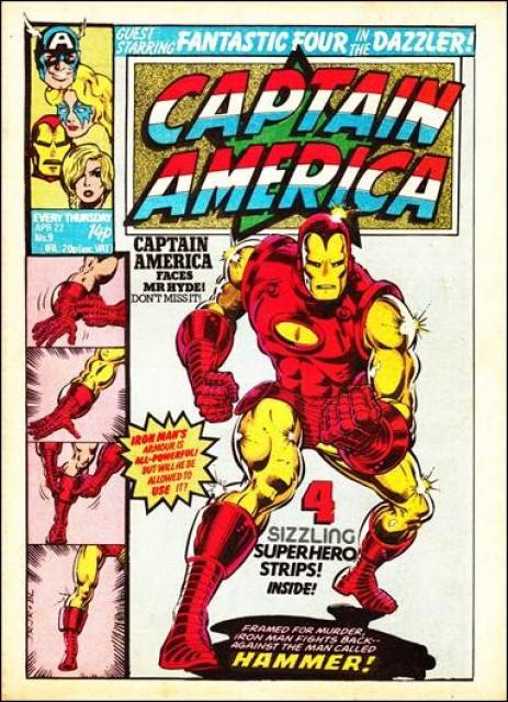 Captain America #9 comic cover