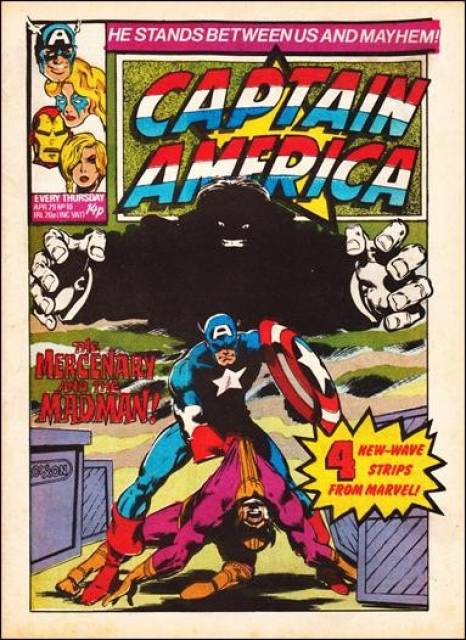 Captain America #10 comic cover