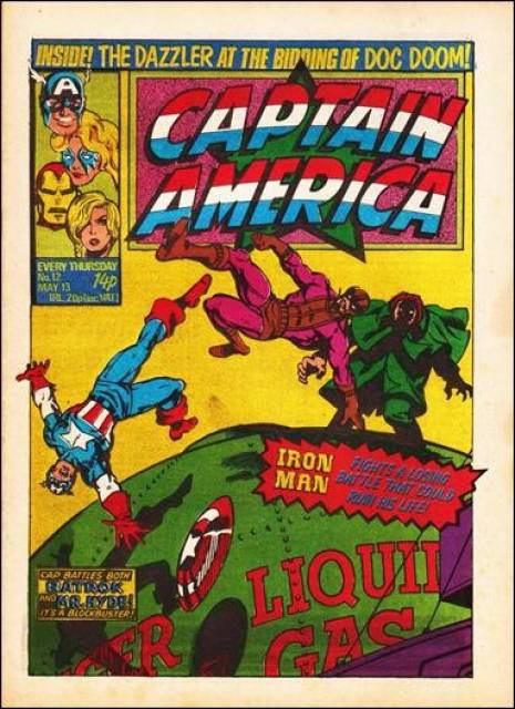 Captain America #12 comic cover