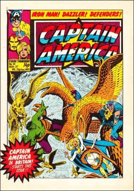 Captain America #14 comic cover